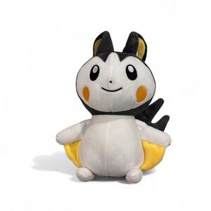 Jazwares Pokémon Emolga 8" Character Plush Toy - Electric Flying Squirrel
